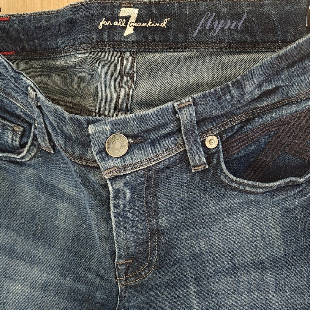 7 For All Mankind Women's Blue Jeans